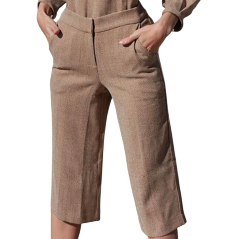 NEW Biblanche Taylored Chevron Longline Shorts Size Medium